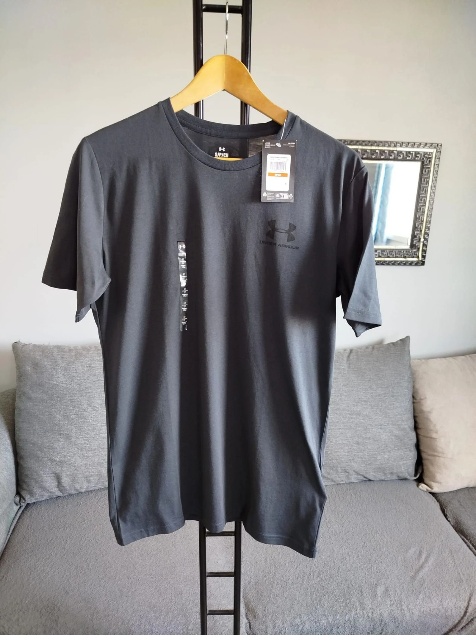 Under Armour t-shirt logo noir S